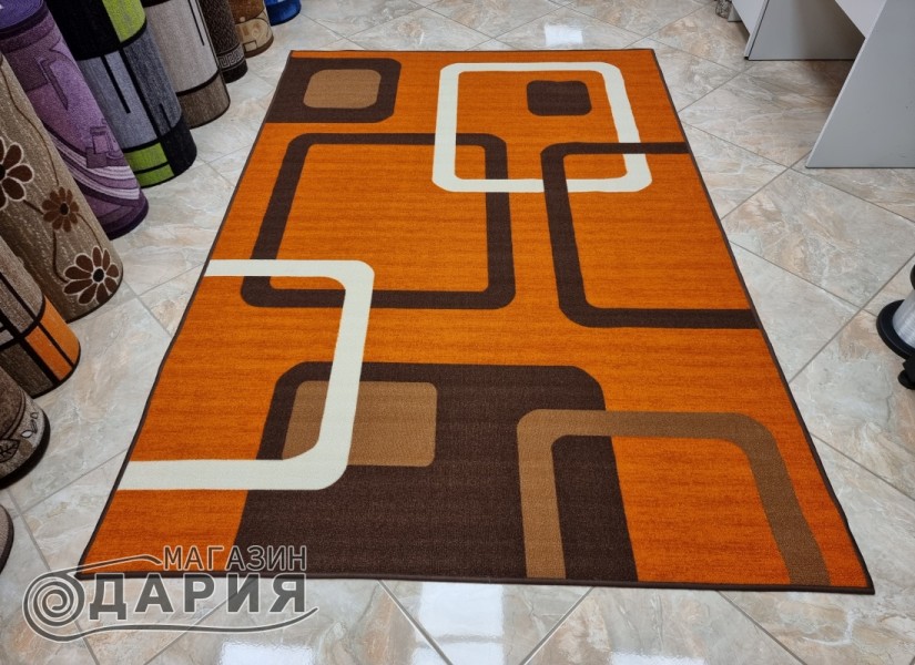 Мокетен килим ERIKA 8024 orange